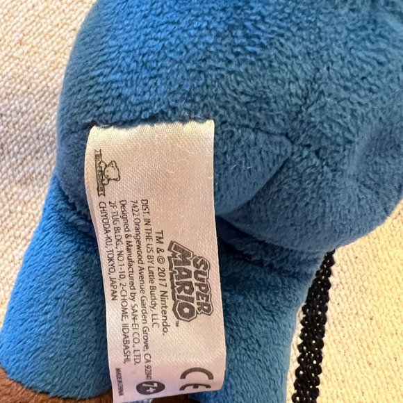 Super Mario Bros Luigi 10” Plush Nintendo All Star Little Buddy 2017 - Picture 3 of 5